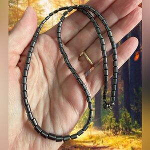 Artisan Boys Hematite Necklace NWOT